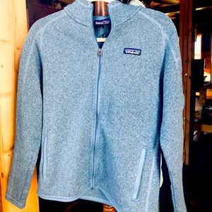 Patagonia Better Sweater fleece jacket full zip blue women’s medium